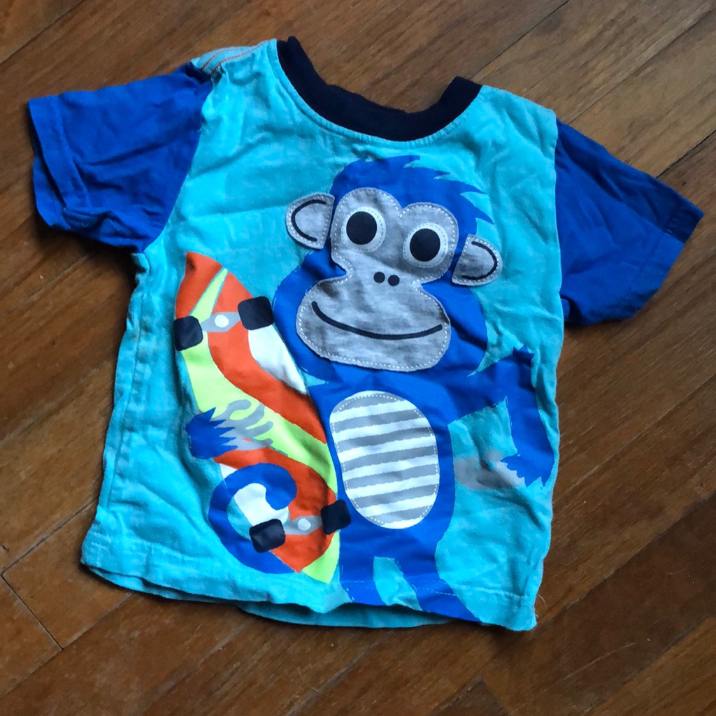 Boys Monkey Tee